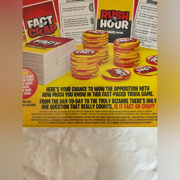 Fact or Crap Board Game (NIB) - Picture 4 of 6
